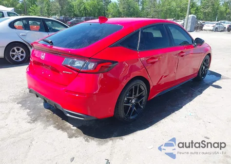 2024 Honda Civic Sport z USA, uszkodzony, nr VIN 19XFL2H85RE031529